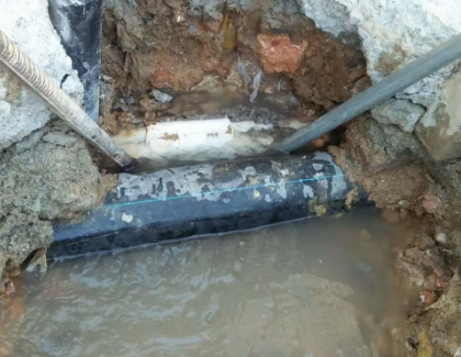 丹寨测漏水之水管漏水
